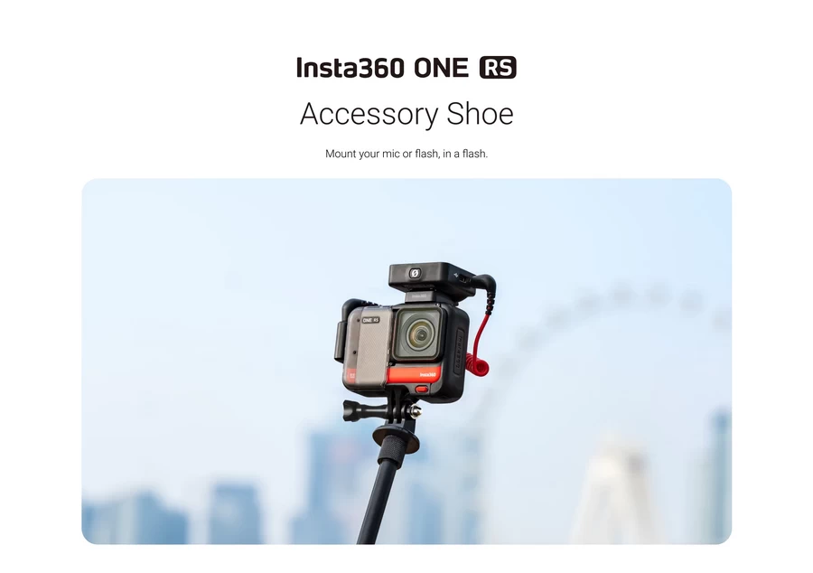 Insta360 ONE RS Accessory Shoe For ONE RS by  in  - EC MALL