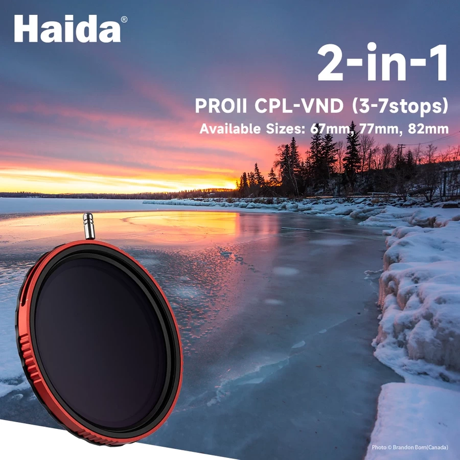 Haida PROII CPL-VND 2in1 (3-7 Stops) Filter by in - EC MALL