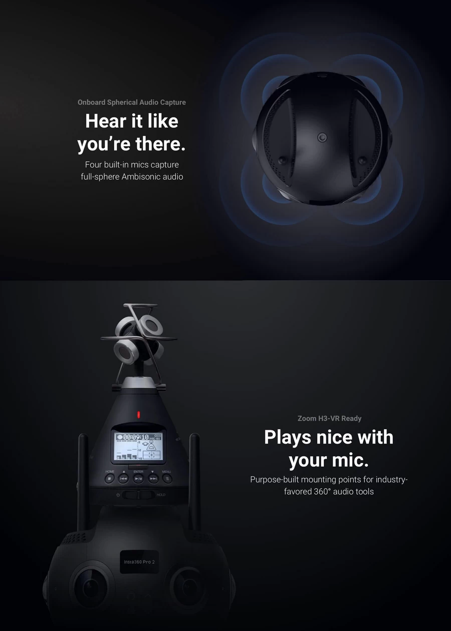 Insta360 PRO 2 &amp; Farsight Professional 360 8K 3D Camera (Standard) by  in  - EC MALL