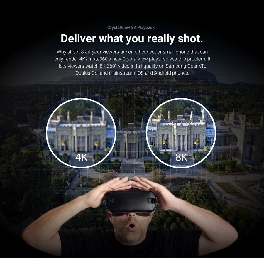 Insta360 PRO 2 &amp; Farsight Professional 360 8K 3D Camera (Standard) by  in  - EC MALL