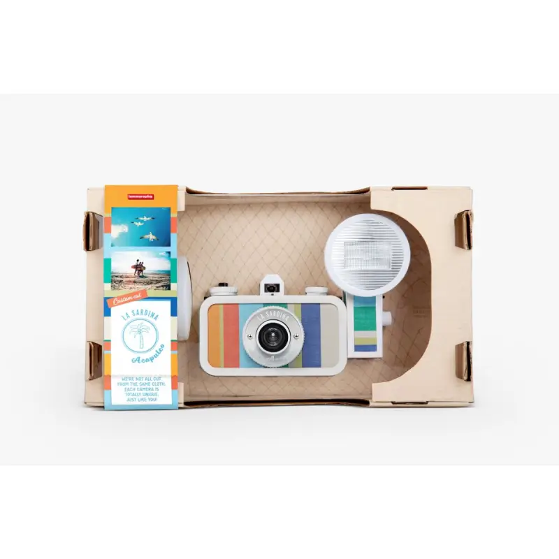 Lomography La Sardina Camera พร้อมแฟลช รุ่น Acapulco Caleta by  in  - EC MALL