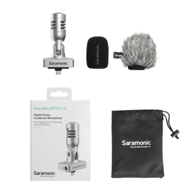 Saramonic SmartMic MTV11 UC Digital Stereo Condenser Microphone by  in  - EC MALL