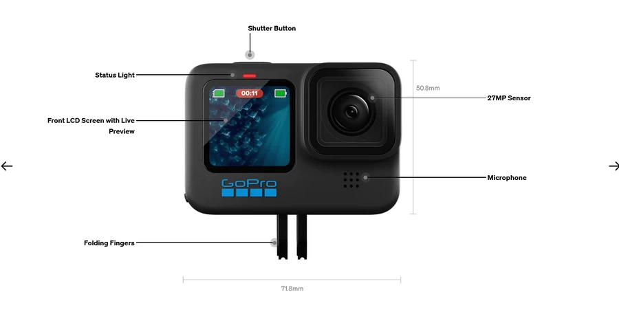 GoPro HERO 11 Black by  in  - EC MALL