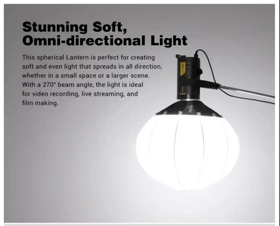 Godox CS-85D Collapsible Lantern Softbox 85CM by  in  - EC MALL