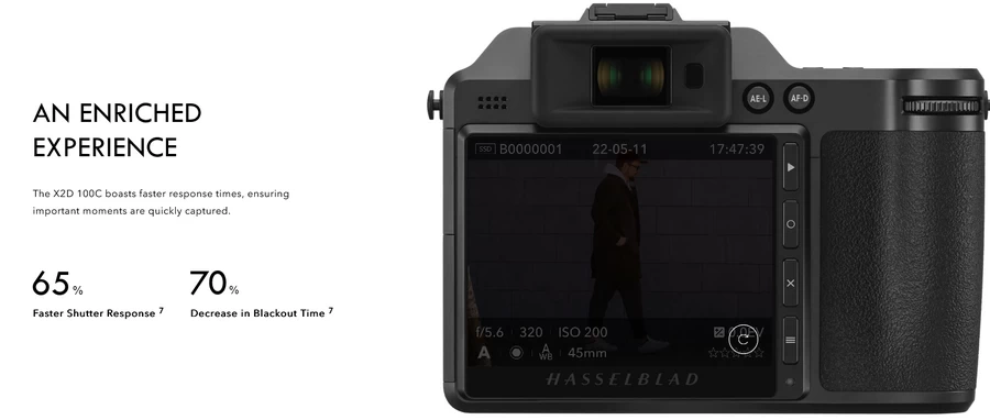 Hasselblad X2D 100C Medium Format Mirrorless Camera by  in  - EC MALL