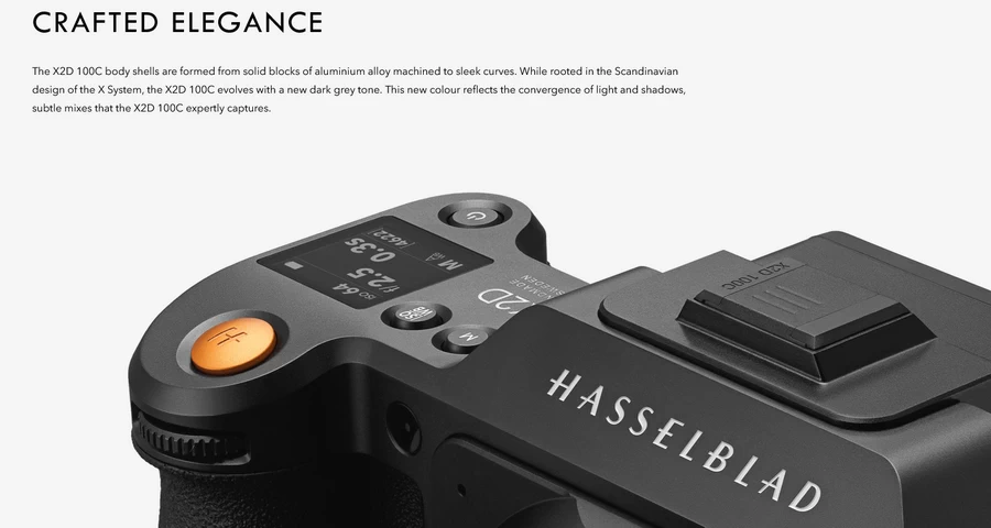 Hasselblad X2D 100C Medium Format Mirrorless Camera by  in  - EC MALL