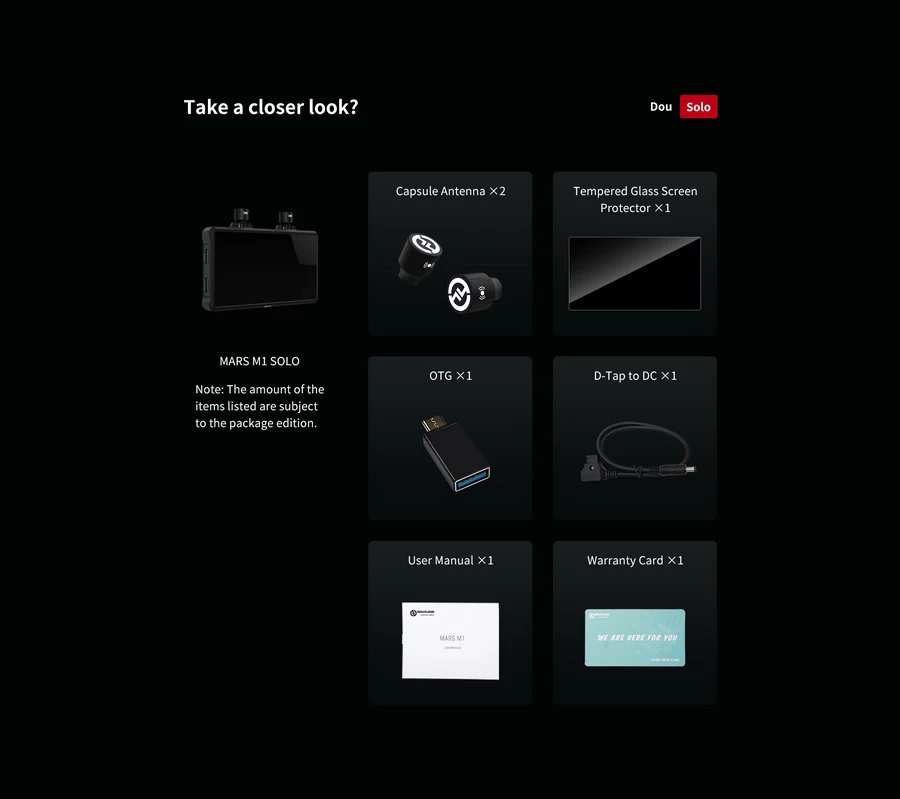 Hollyland Mars M1 Wireless Monitoring One and Done by  in  - EC MALL