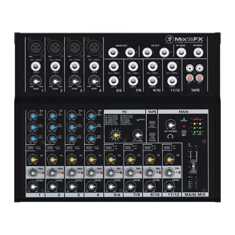 Mackie Mix12FX Mixers by  in  - EC MALL