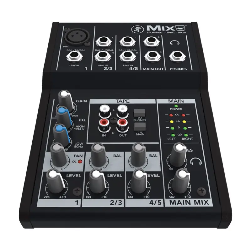 Mackie Mix5 Mixers by  in  - EC MALL
