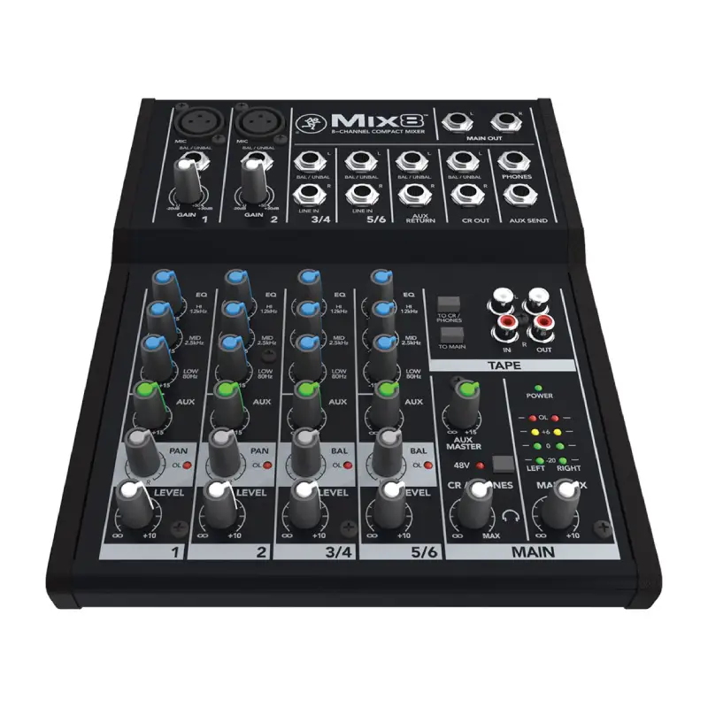Mackie Mix8 Mixers by  in  - EC MALL
