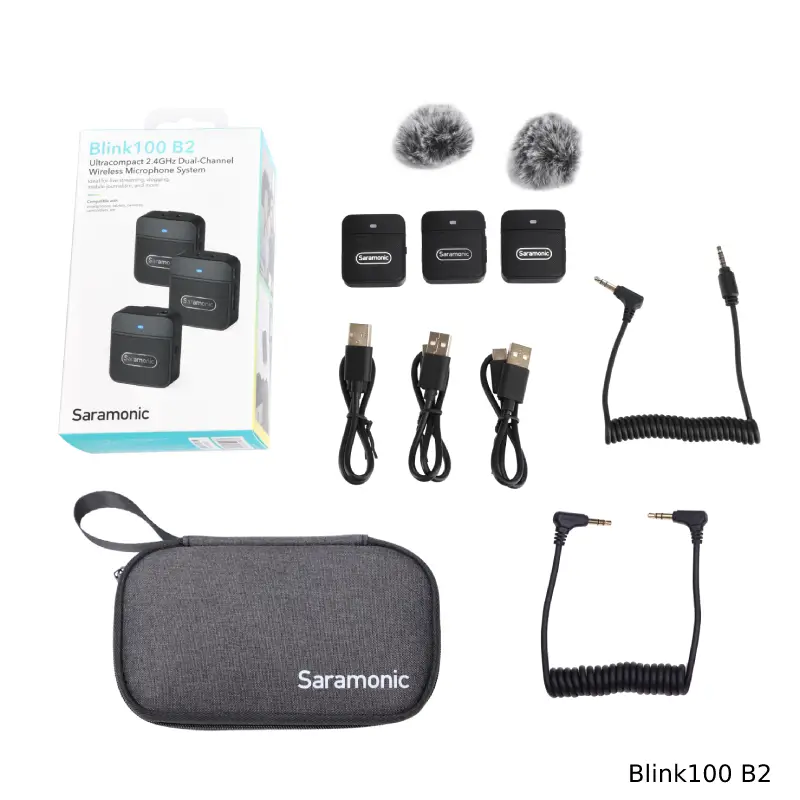 Saramonic Blink100 B1,B2 Wireless Microphone by  in  - EC MALL