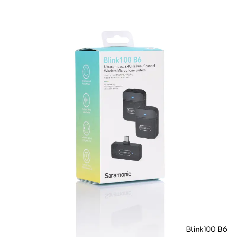 Saramonic Blink100 B5,B6 Wireless Microphone by  in  - EC MALL