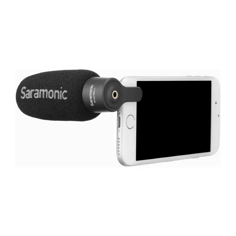 Saramonic SmartMic+ Compact TRRS 3.5 Directional Microphone for Smartphones by  in  - EC MALL