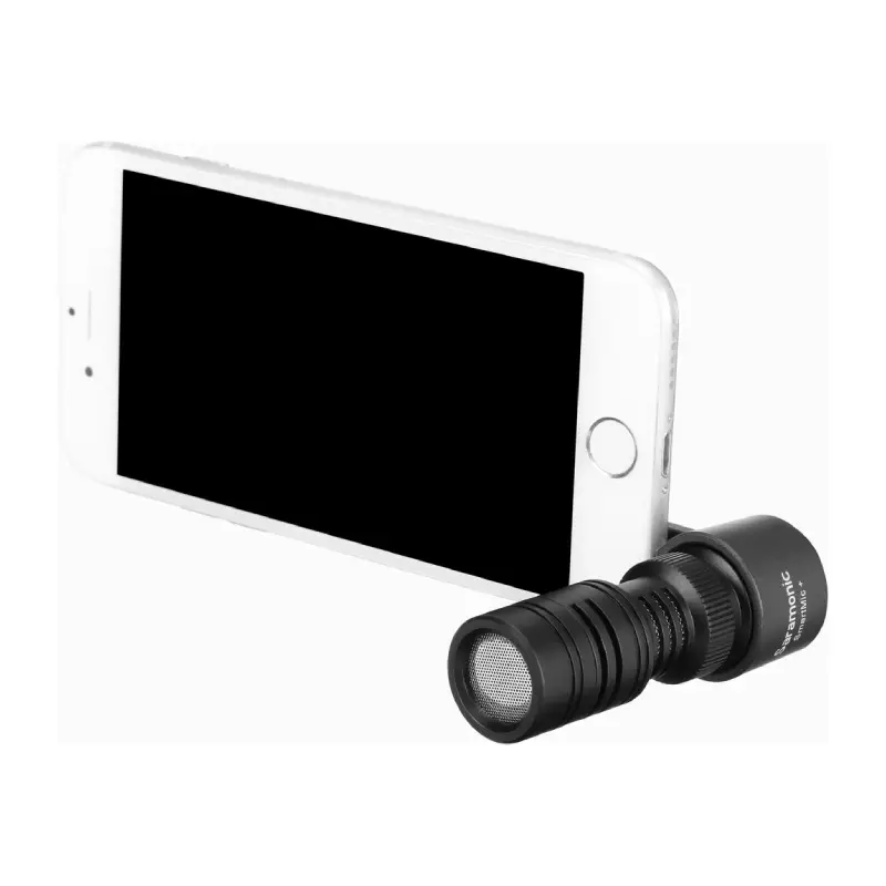 Saramonic SmartMic+ Compact TRRS 3.5 Directional Microphone for Smartphones by  in  - EC MALL