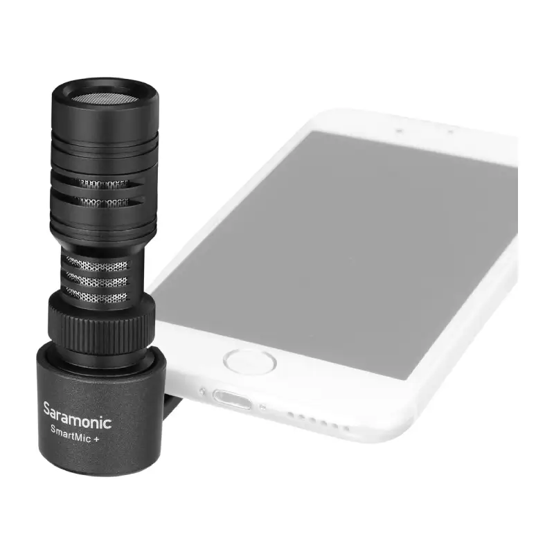 Saramonic SmartMic+ Compact TRRS 3.5 Directional Microphone for Smartphones by  in  - EC MALL