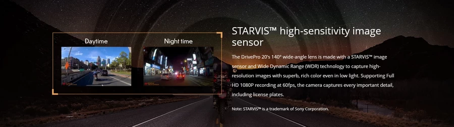 Transcend DrivePro 20 Motorcycle Dashcam by  in  - EC MALL