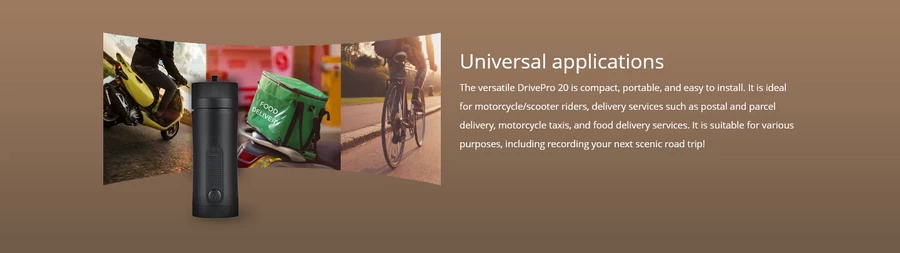 Transcend DrivePro 20 Motorcycle Dashcam by  in  - EC MALL