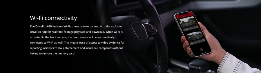 Transcend DrivePro 620 Dual Camera Dashcam by  in  - EC MALL