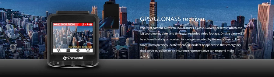 Transcend DrivePro 620 Dual Camera Dashcam by  in  - EC MALL