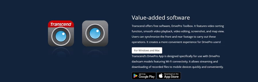 Transcend DrivePro 620 Dual Camera Dashcam by  in  - EC MALL