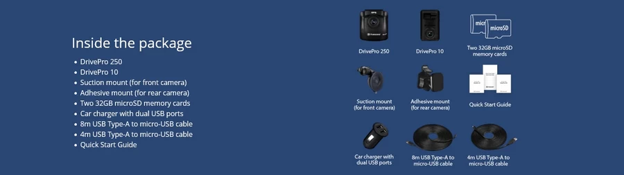 Transcend DrivePro 620 Dual Camera Dashcam by  in  - EC MALL