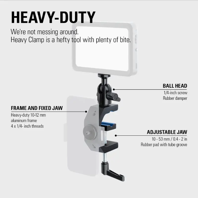Elgato Multi Mount Heavy Clamp (10AAQ9901) by  in  - EC MALL