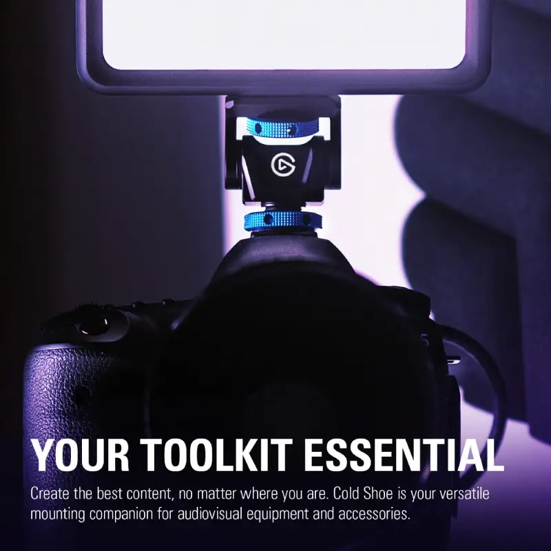 Elgato Cold Shoe Premium Mount for Audiovisual Gear by  in  - EC MALL
