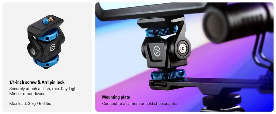 Elgato Cold Shoe Premium Mount for Audiovisual Gear by  in  - EC MALL