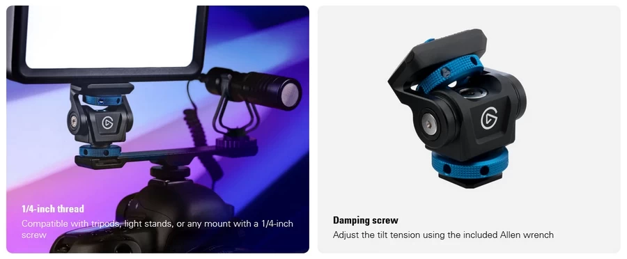 Elgato Cold Shoe Premium Mount for Audiovisual Gear by  in  - EC MALL