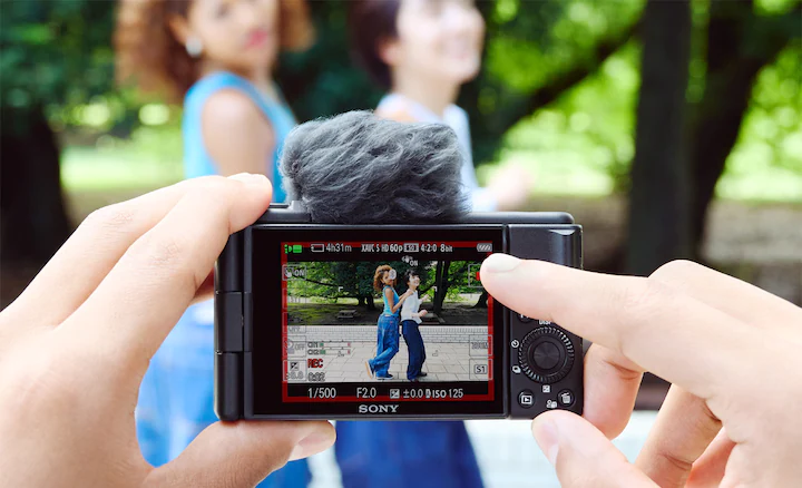 Sony ZV-1F Vlog Camera by  in  - EC MALL