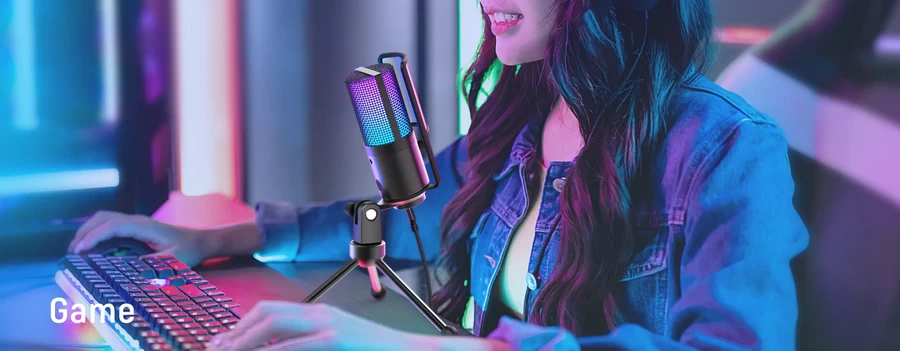 FIFINE K669 Pro3 USB Condenser RGB Desktop Microphone by  in  - EC MALL