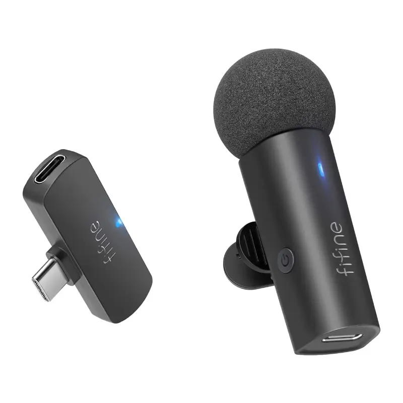 FIFINE M6 Wireless Lavalier Microphone by  in  - EC MALL