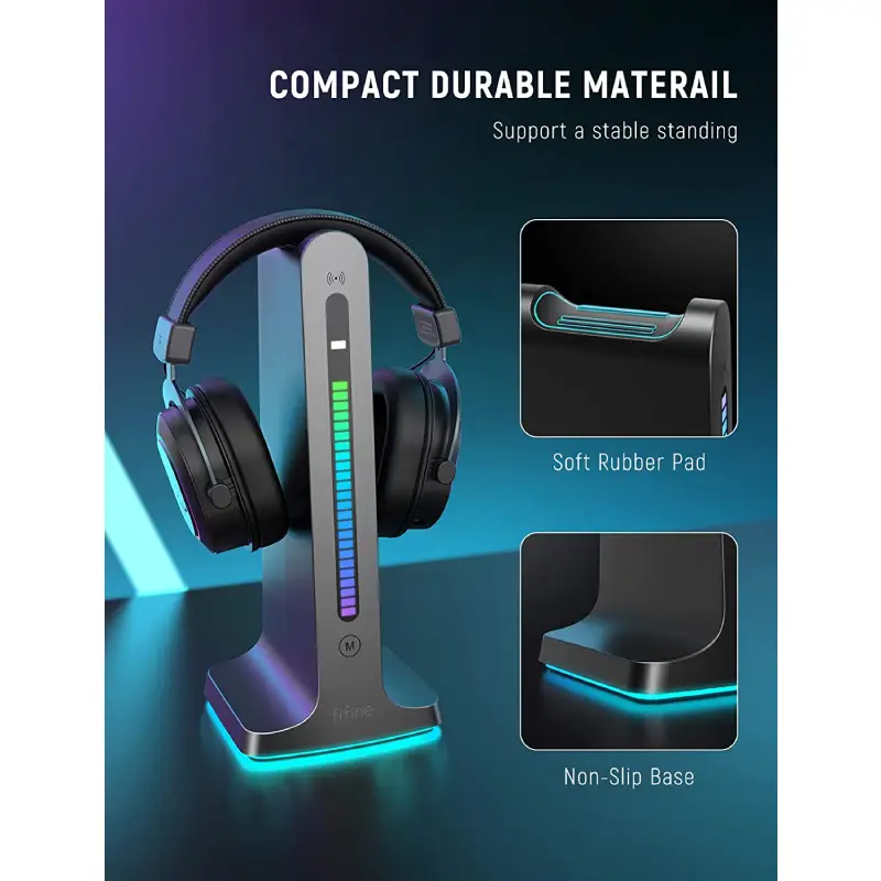 FIFINE S3 RGB Headphone Stand by  in  - EC MALL