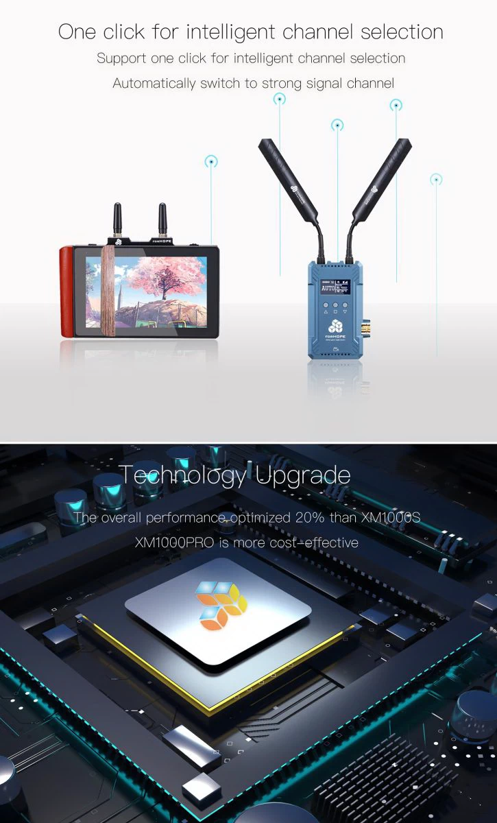 ForHope XM1000Pro SDI/HDMI Wireless Video Transmitter by  in  - EC MALL