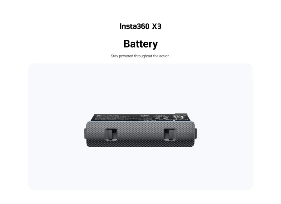 Insta360 X3 Battery by  in  - EC MALL