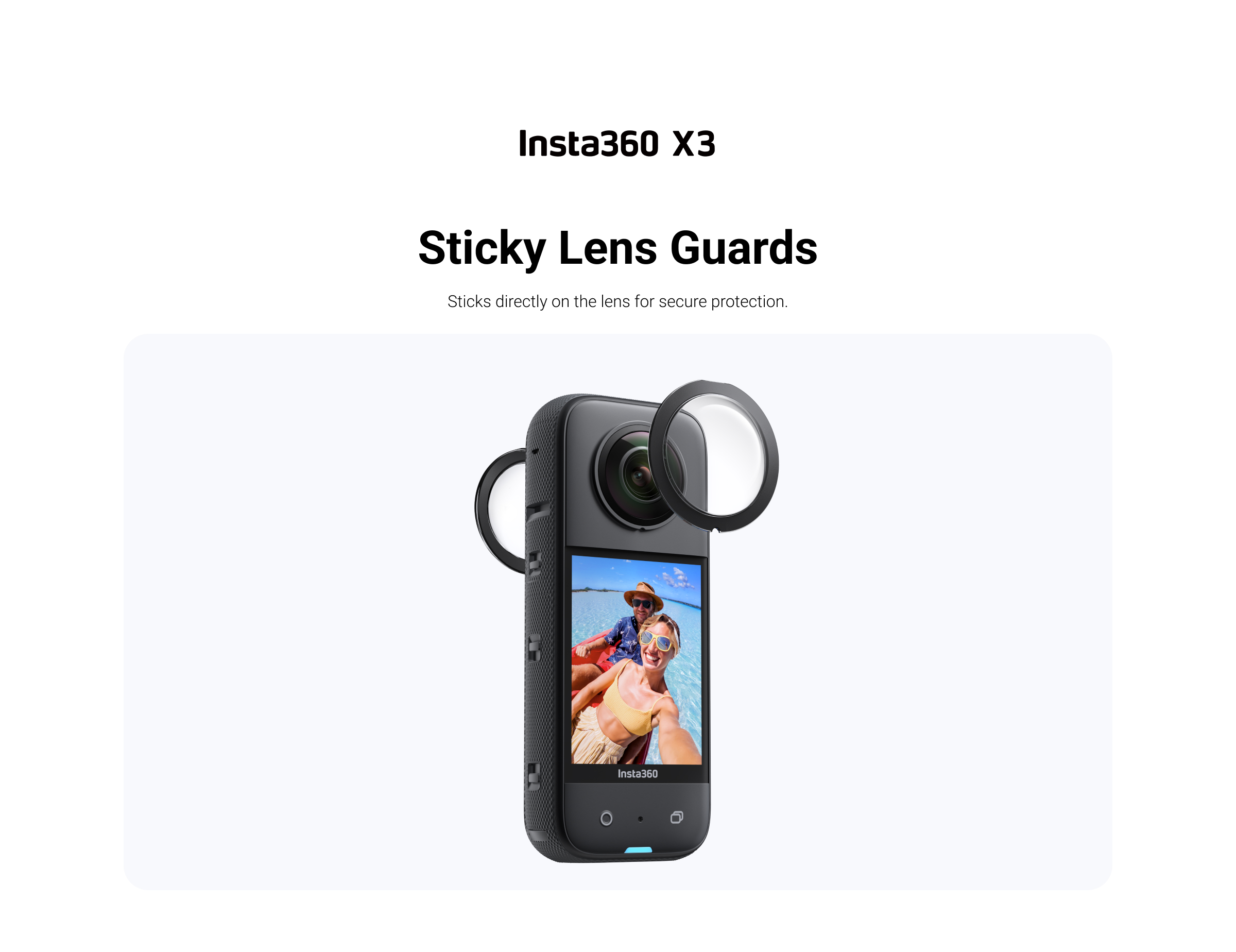 Insta360 X3 Sticky Lens Guards by  in  - EC MALL