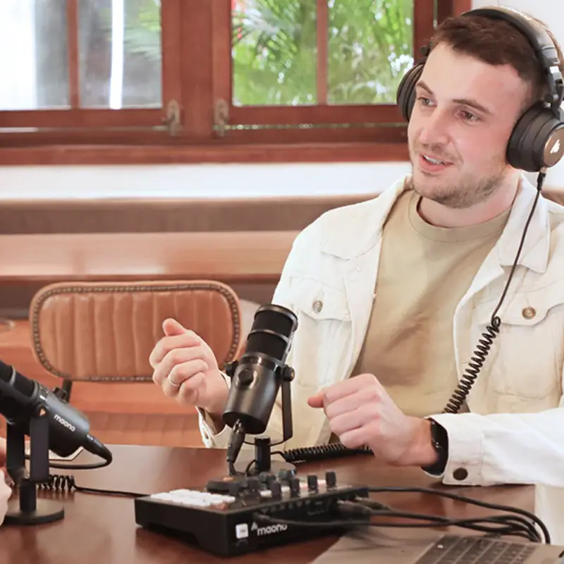 Maono PD400X Professional Dynamic Podcasting Microphone by in - EC MALL