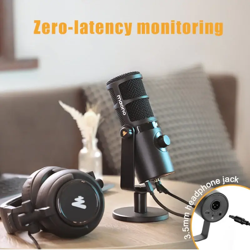 Maono PD400X Professional Dynamic Podcasting Microphone by  in  - EC MALL