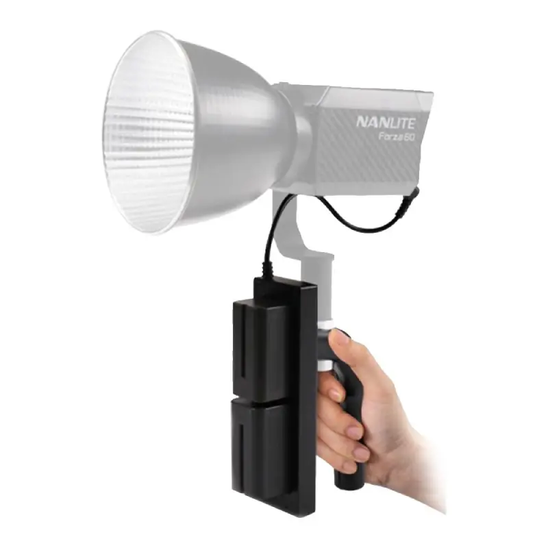 Nanlite - BH-FZ60 Battery Handle for Forza 60, Work with 2 pcs NP-F970 by  in  - EC MALL