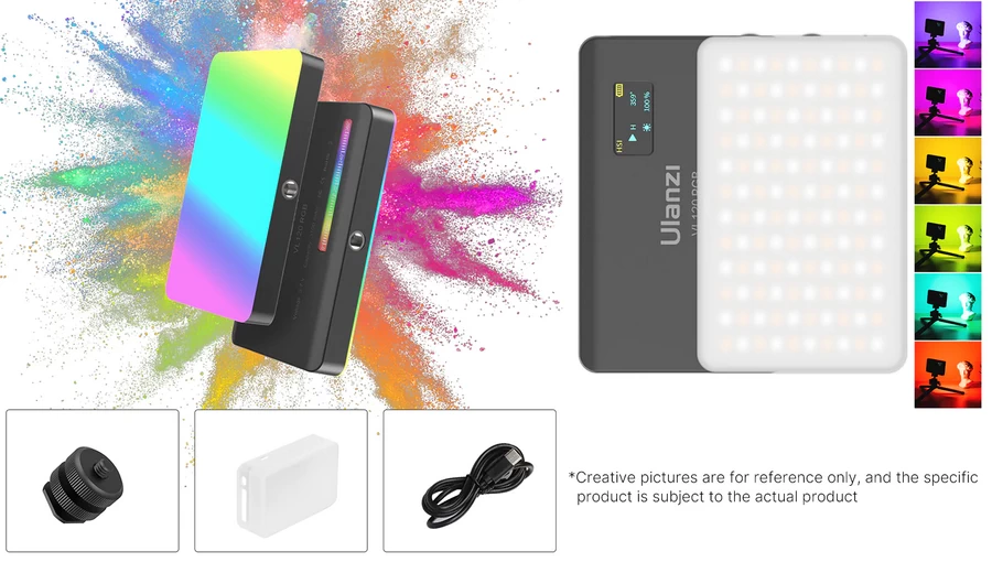 Ulanzi VIJIM VL120 RGB LED Video Light by  in  - EC MALL