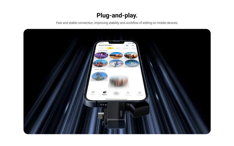 Insta360 X3 Quick Reader by  in  - EC MALL