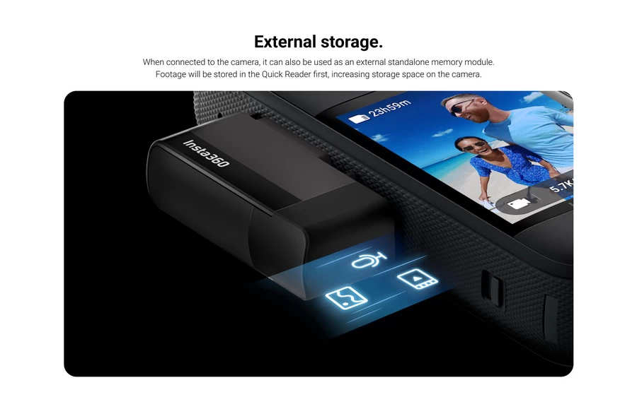 Insta360 X3 Quick Reader by  in  - EC MALL