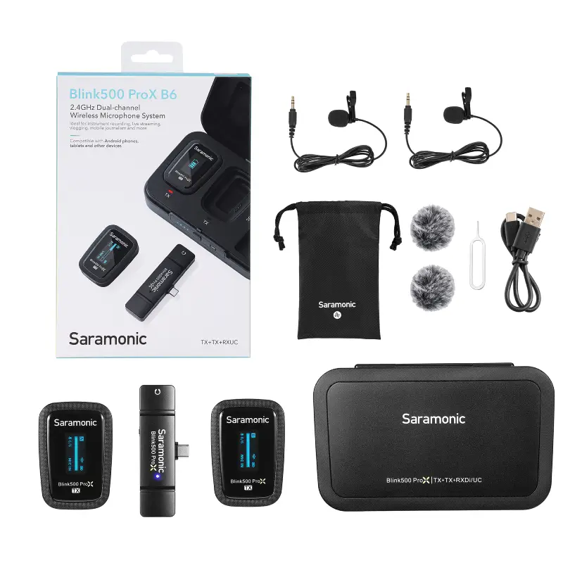Saramonic Blink500 Pro X B5,B6 Wireless Microphone For USB-C by  in  - EC MALL