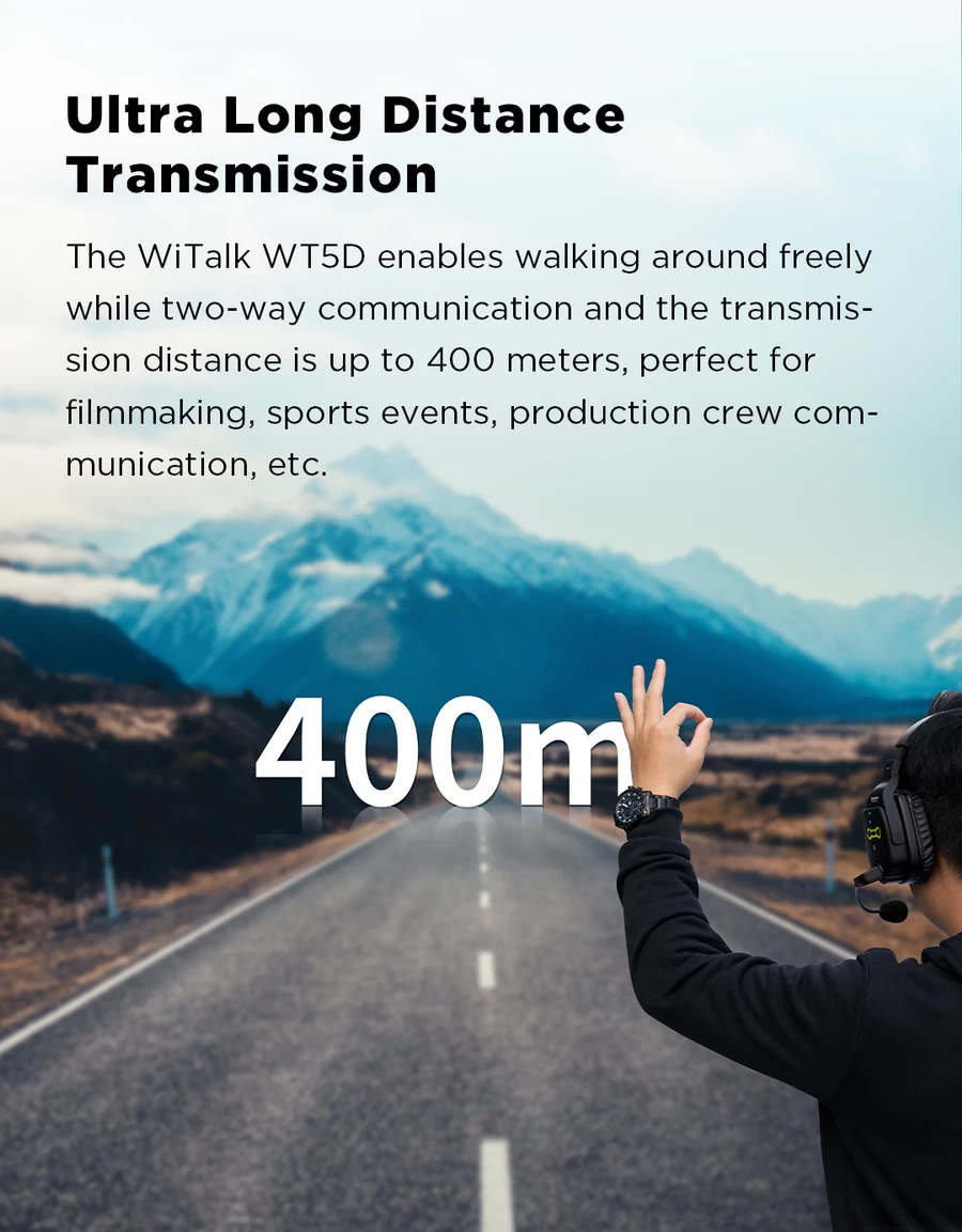 Saramonic WiTalk DRH Dual-Ear Remote Intercom Headset by  in  - EC MALL