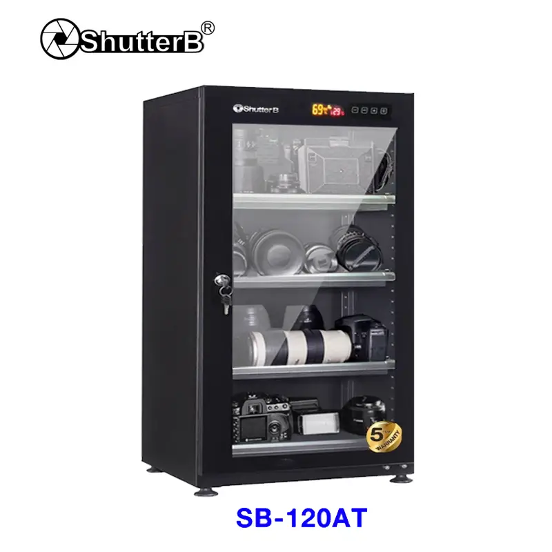 Shutter B SB-120AT LED Numerical Control Touch Screen Dry Cabinet ตู้กันชื้น by  in  - EC MALL
