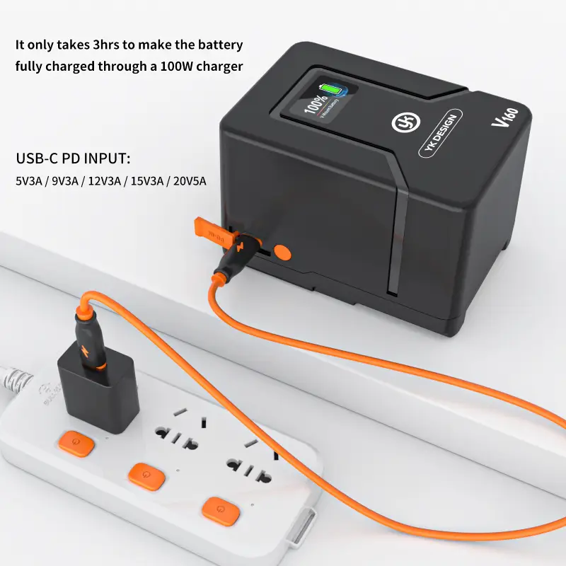 YK Design V-Mount Battery by  in  - EC MALL