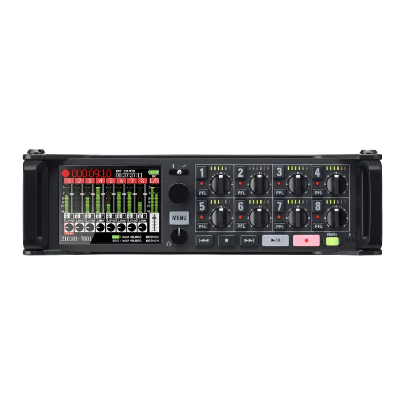 Zoom F8n Pro 8-Input / 10-Track Multitrack Field Recorder by  in  - EC MALL