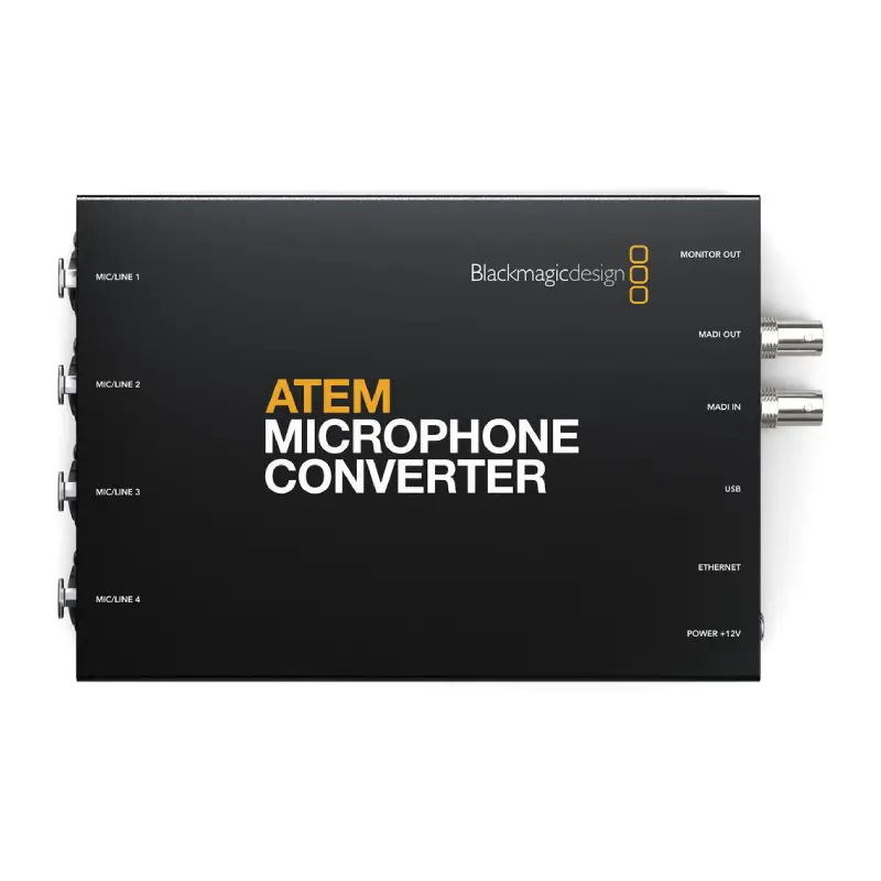 Blackmagic Design ATEM Microphone Converter by  in  - EC MALL