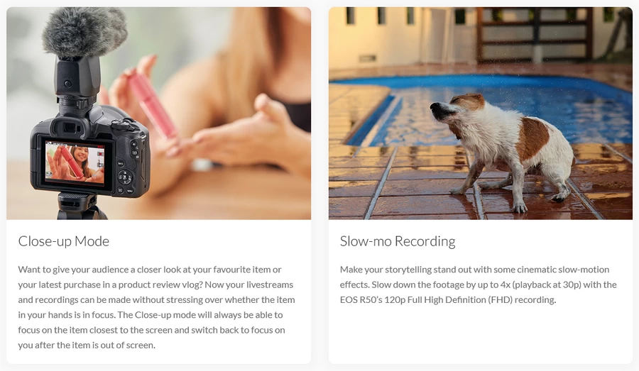 Canon EOS R50 Mirrorless Camera by  in  - EC MALL