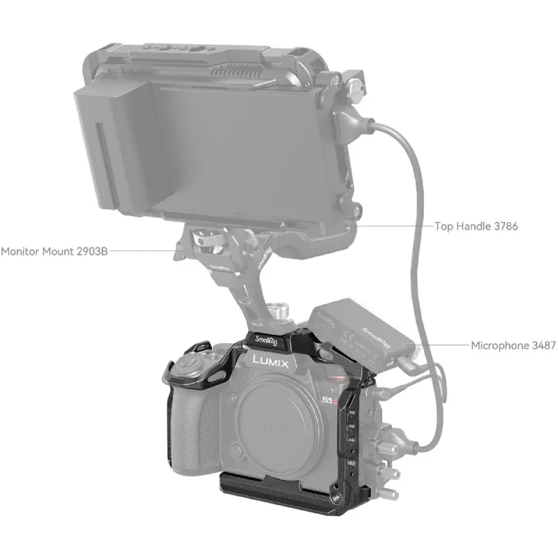 SmallRig 4023 Black Mamba Cage for Panasonic LUMIX S5 II / S5 IIX by  in  - EC MALL